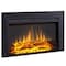 Edendirect 36'' Electric Fireplace Insert, Remote Control, Adjustable Flame Brightness, 750W/1500W EF376B - alternate 1